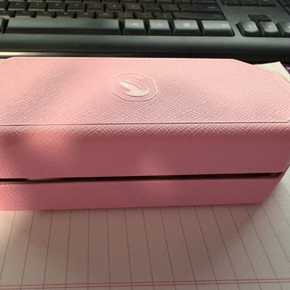 Swarovski | Accessories | Swarovski Pink Glasses Case | Poshmark